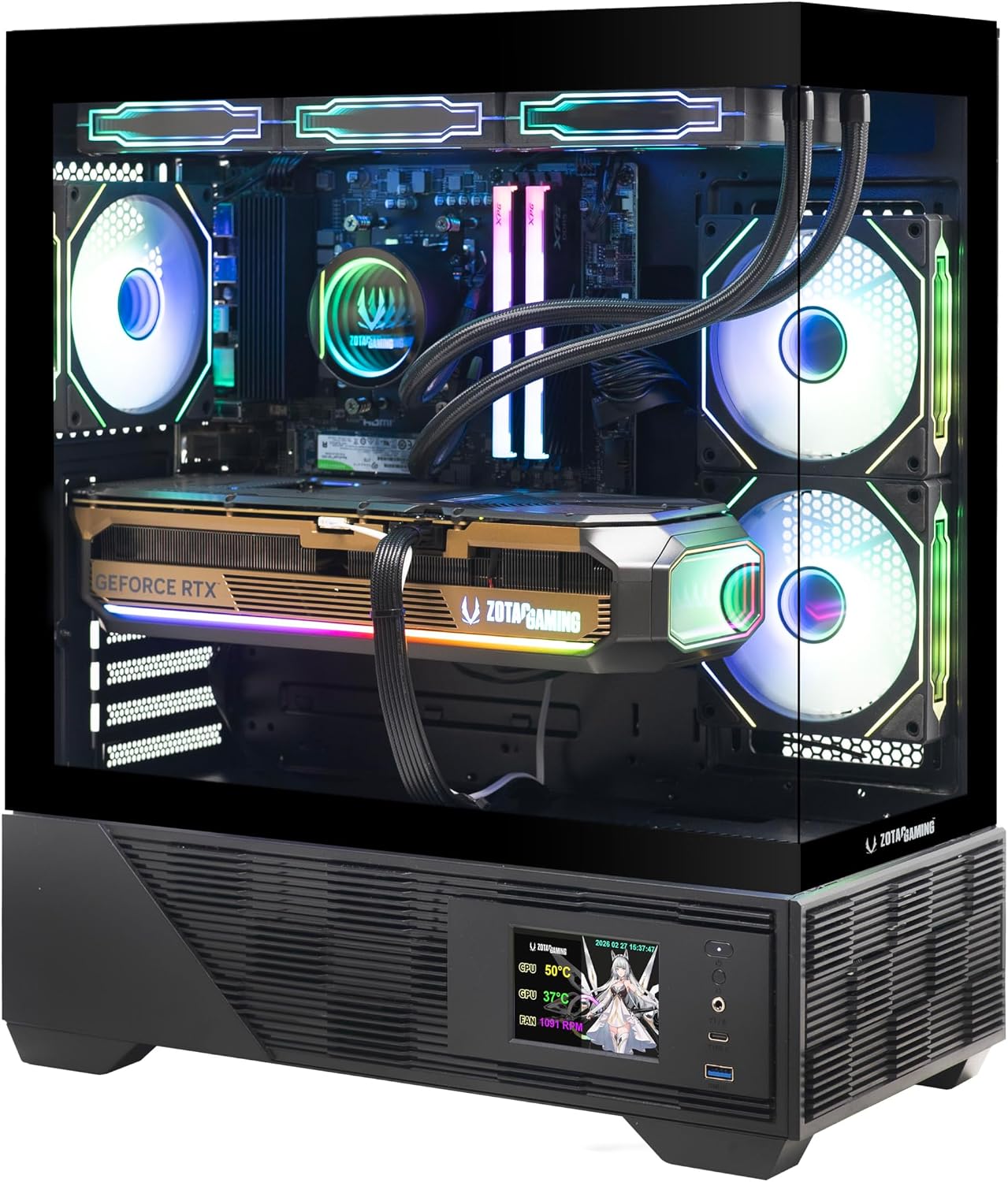 (Amazon Returns ) ZOTAC MEK Gaming PC Desktop, Ryzen 7 9800X3D, NVIDIA GeForce RTX 5080 16GB