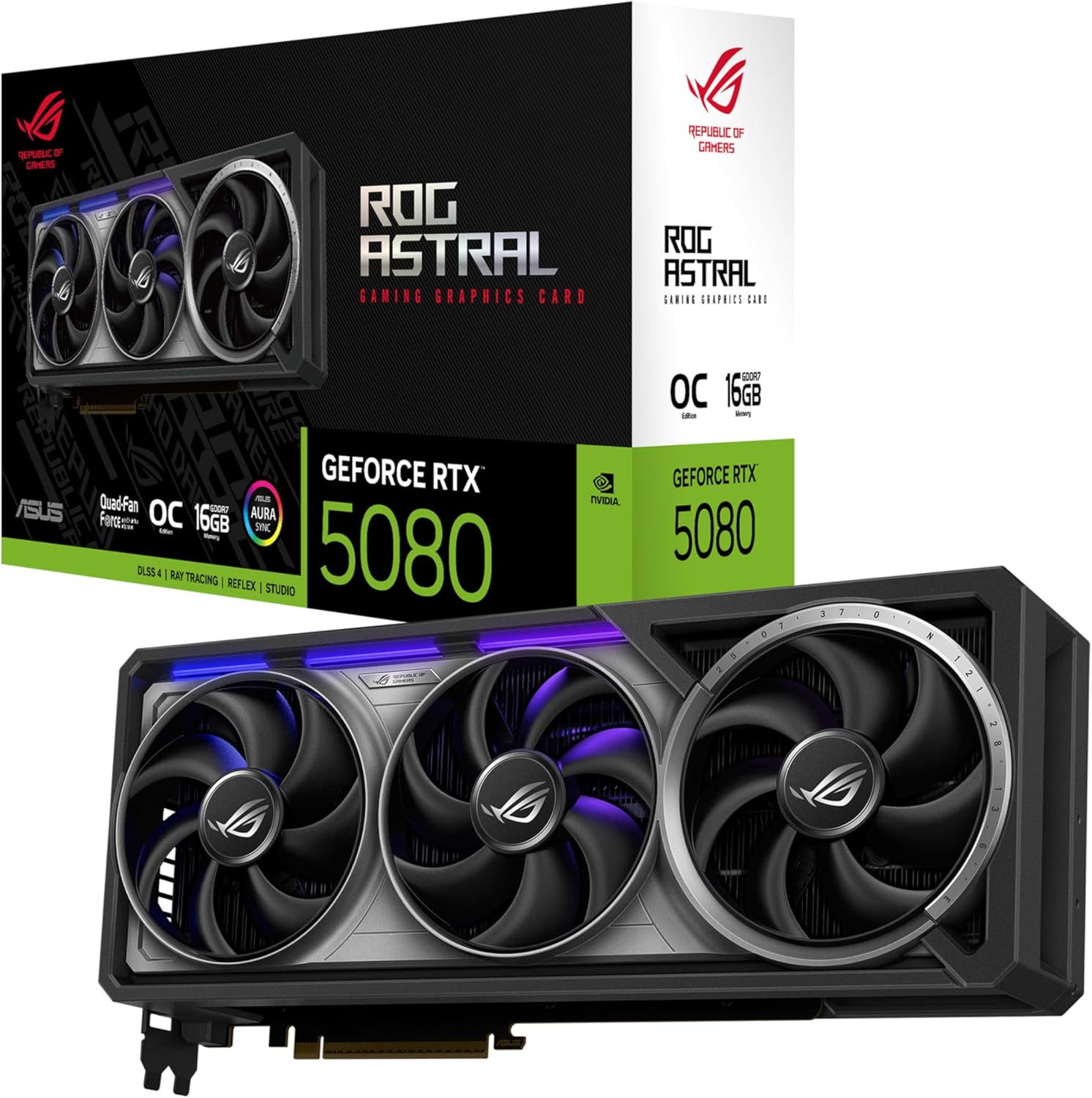 ( Amazon Returns ) ASUS ROG Astral GeForce RTX 5080 16GB GDDR7 OC Edition Gaming Graphics Card